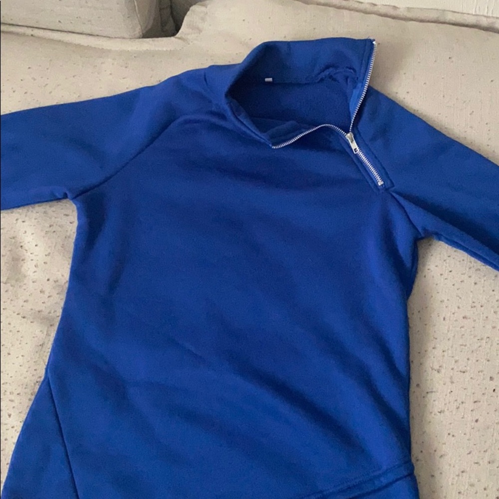 Blue jacket